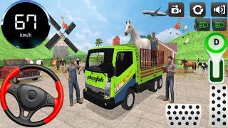 Little Driver Wild Animal Transport 3D Truck Games City Android Gameplay.... screenshot 5