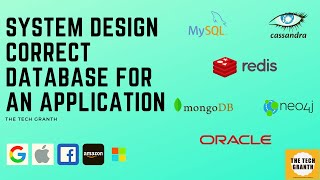 Systems Design : Correct Database for an Application | Database to choose while designing a System