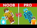 NOOB vs PRO: MAZE INSIDE BODY House Build Challenge In Minecraft!