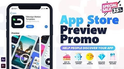After Effects Template: App Store Preview Promo