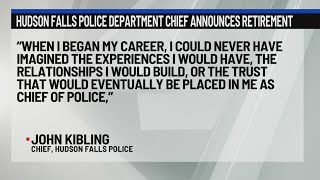 Hudson Falls Police Department chief announces retirement @wten5465