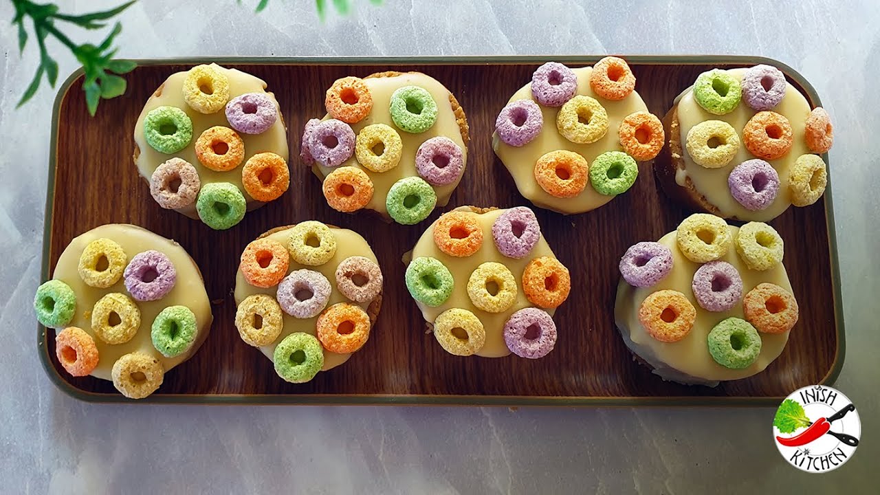 NO BAKE / NO OVEN /FROOT LOOPS CHOCOLATE CAKE / 5 Ingredients #cakes ...