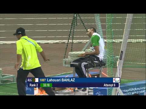 Men's club  throw F32 | final |  2015 IPC Athletics World Championships Doha