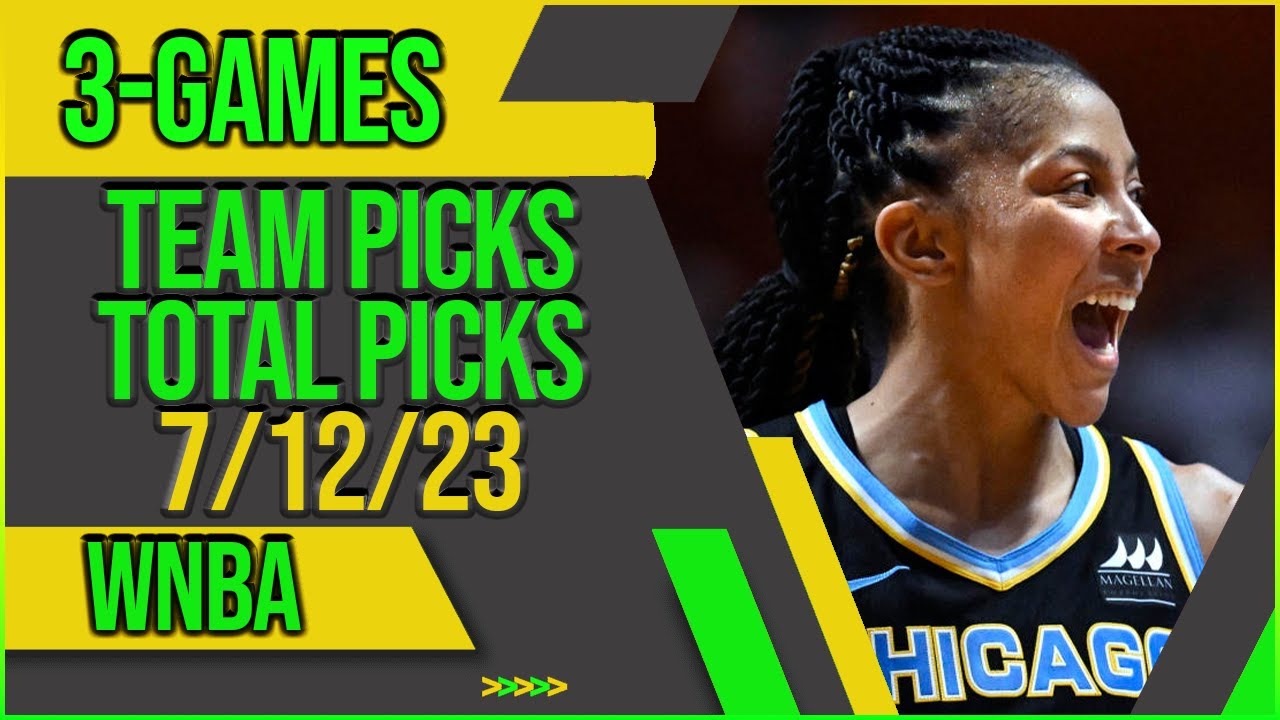 FREE WNBA Picks Today 7/12/23 Daily WNBA Picks and Predictions WNBA