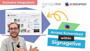 Signagelive & @Screenfeed: Your All-in-One Digital Signage Content Solution