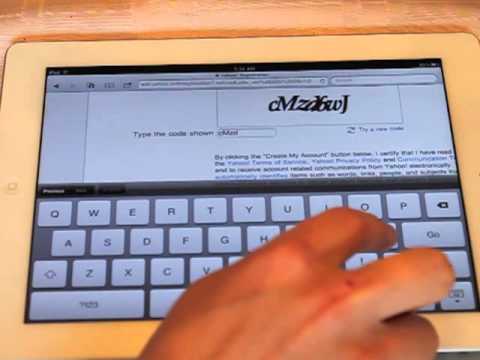 Yahoo! Email Tutorial for Ipad