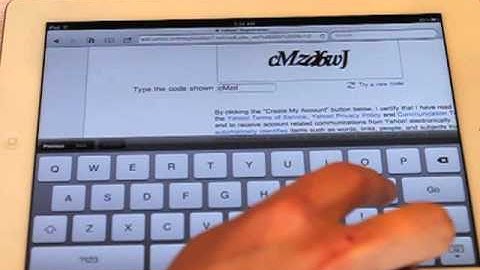 Yahoo! Email Tutorial for Ipad