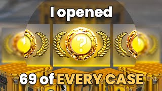 WORLDS BIGGEST "EVERY CASE" CASE OPENING!!