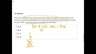 Test Level Math Problems 4 Solutions