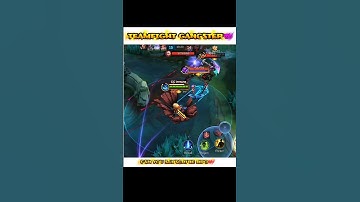 TEAMFIGHT GANGSTER😈 #mobilelegends #mobilelegends5v5