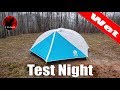 Test Night Returns! - Sierra Designs Clearwing 2 Tent