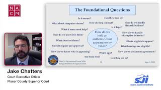 Authentic Court Experiences Via Integrated Remote Appearance v01