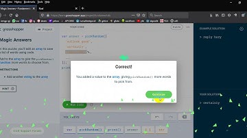 video rekaman grasshopper tugas 4 array