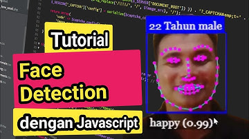 FACE DETECTION MENGGUNAKAN JAVASCRIPT | TUTORIAL BAHASA INDONESIA #ai #coding