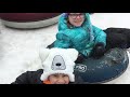 Mountain Creek - Snow Tubing with Mia and Cole 2019