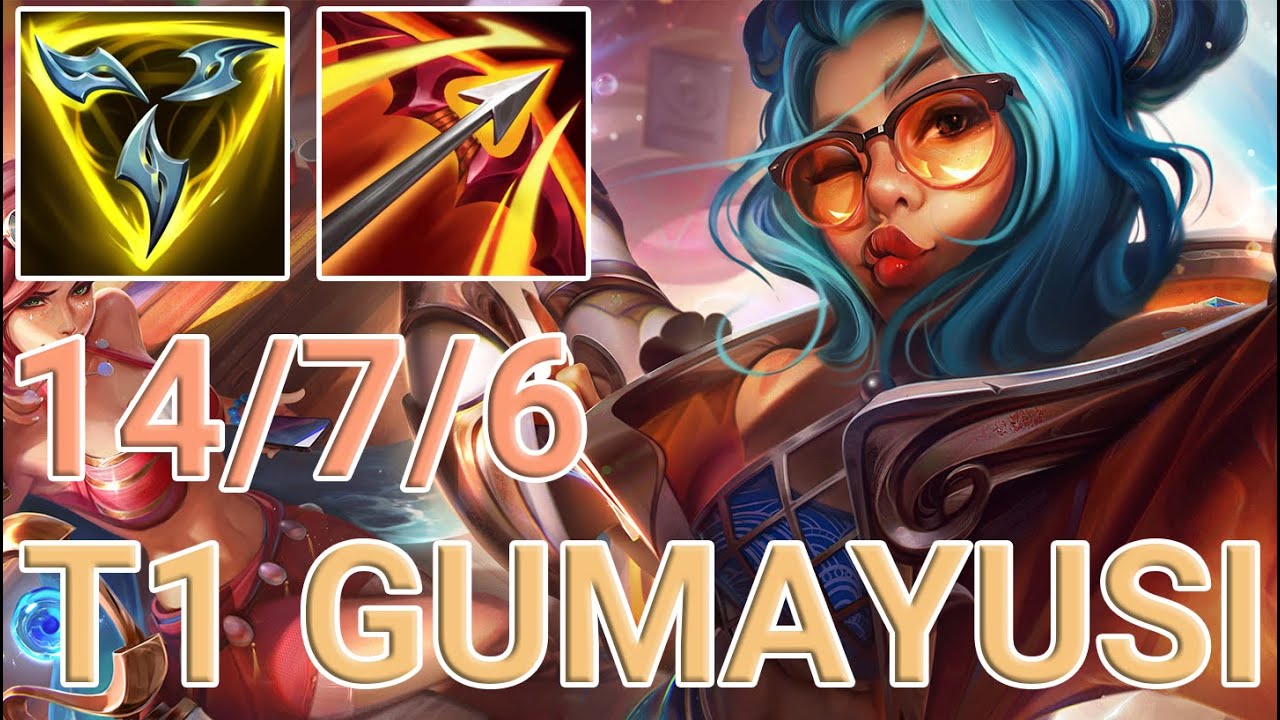 T1 Gumayusi Zeri ADC VS Nilah | KR Master Patch 13.11