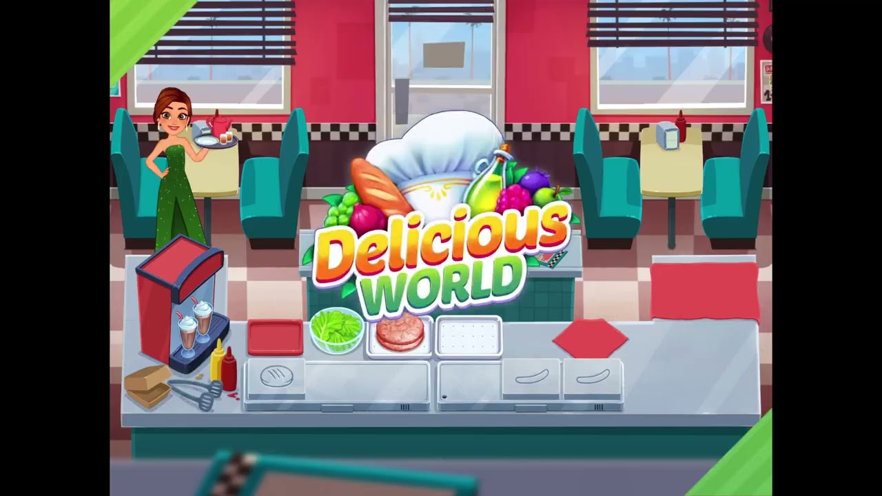 [Game Play]Delicious World 2022 July Event: The Wanderlust Chef Level 1-8 ALL CLEAR