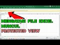Tutorial Cara Menghilangkan Protected View di File Excel