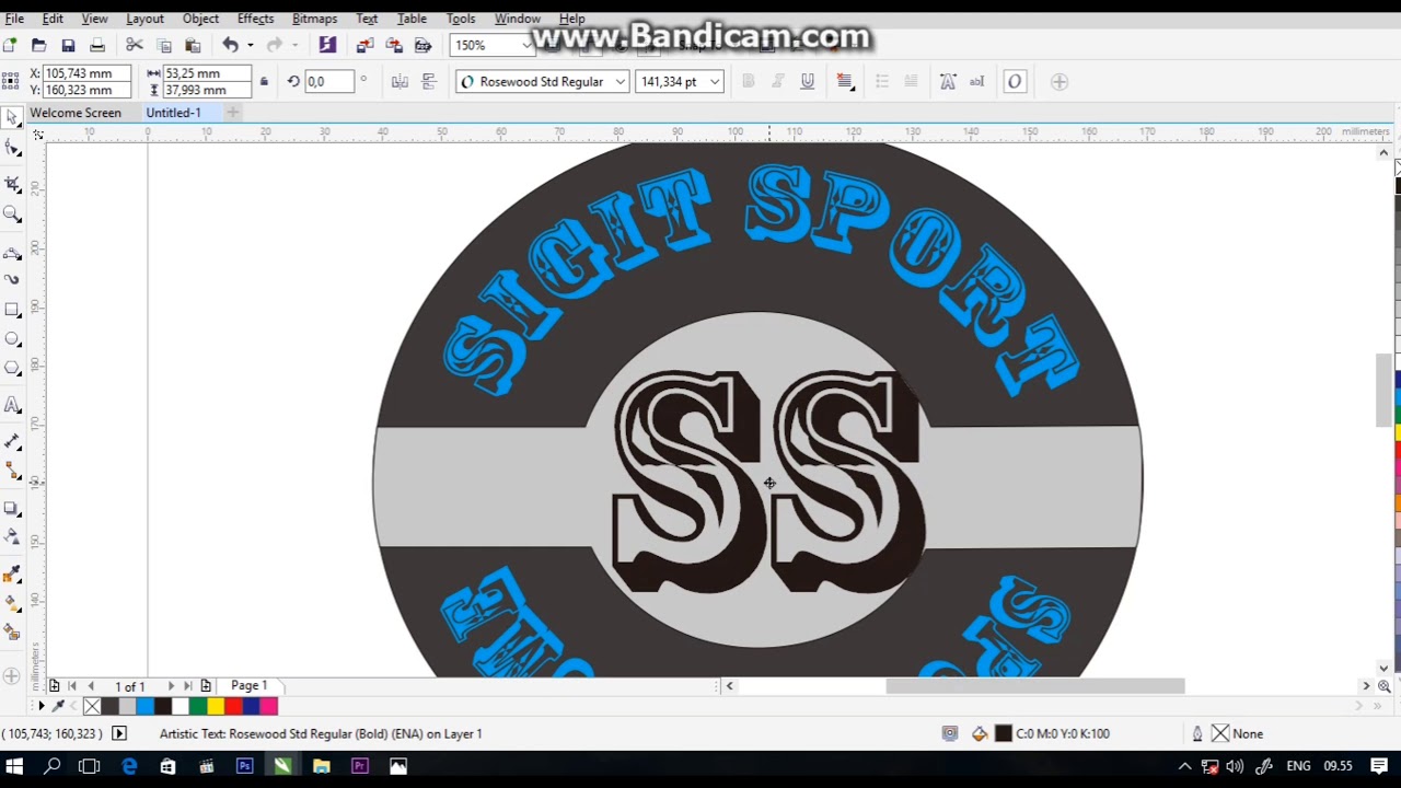 Tutorial membuat logo 