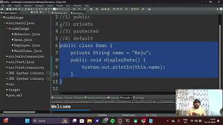 #Java | OOPS Concept: Encapsulation | Access Modifier