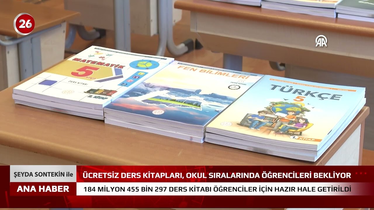 📚 Ücretsiz ders kitapları hazır!