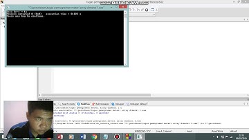 Praktek array dimensi satu [1]., Pemograman Dasar