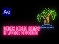 How to Create Quick Neon Signs in After Effects