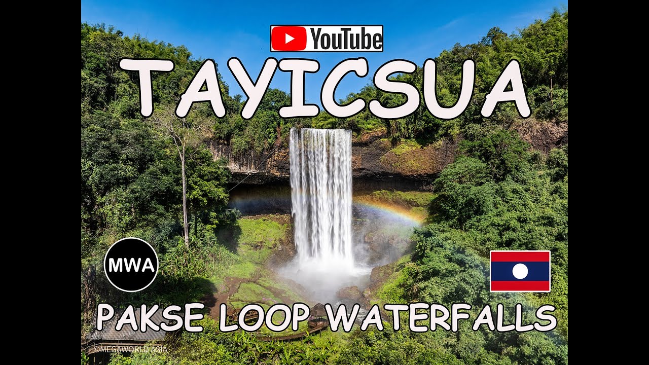 Exploring Secret Waterfalls in Laos!