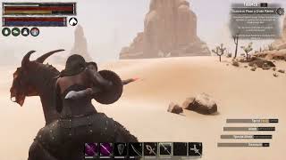 Azulie Zeiro Live Stream  - Conan Exiles, Silver Vix's amazing abyssal steed