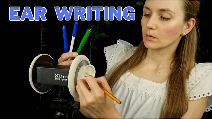 ASMR Actually Writing & Scribbling IN & ON Your Ears