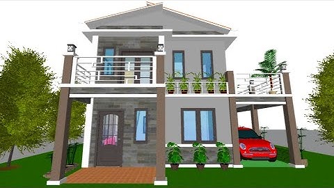Planner 5D Build: Two Storey House with Two Balconies