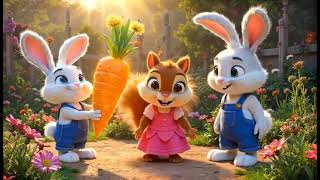 🥕 The Magic Carrot 🐰 | Sharing Is Caring | Cute Kids Story | Kiddora