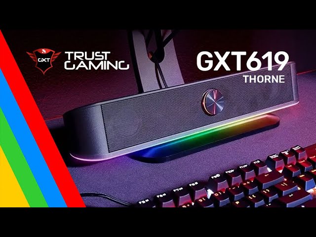 Barra de Sonido Trust GXT 619 Thorne con iluminación RGB