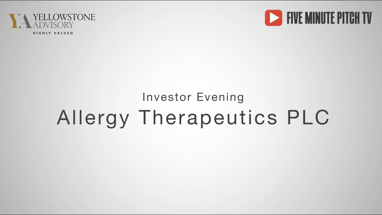 Allergy Therapeutics Investor evening presentation