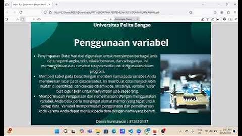 TIPE DATA, OPERATOR, DAN VARIABEL PYTHON #CAFEIT