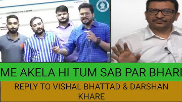CA PRAVEEN SHARMA EPIC REPLY TO VISHAL BHATTAD & DARSHAN KHARE | CA PRAVEEN SHARMA,VISHAL BHATTAD
