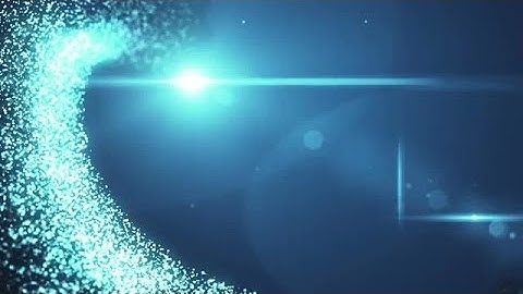 Light Particles Space Wave Stock Motion Graphics