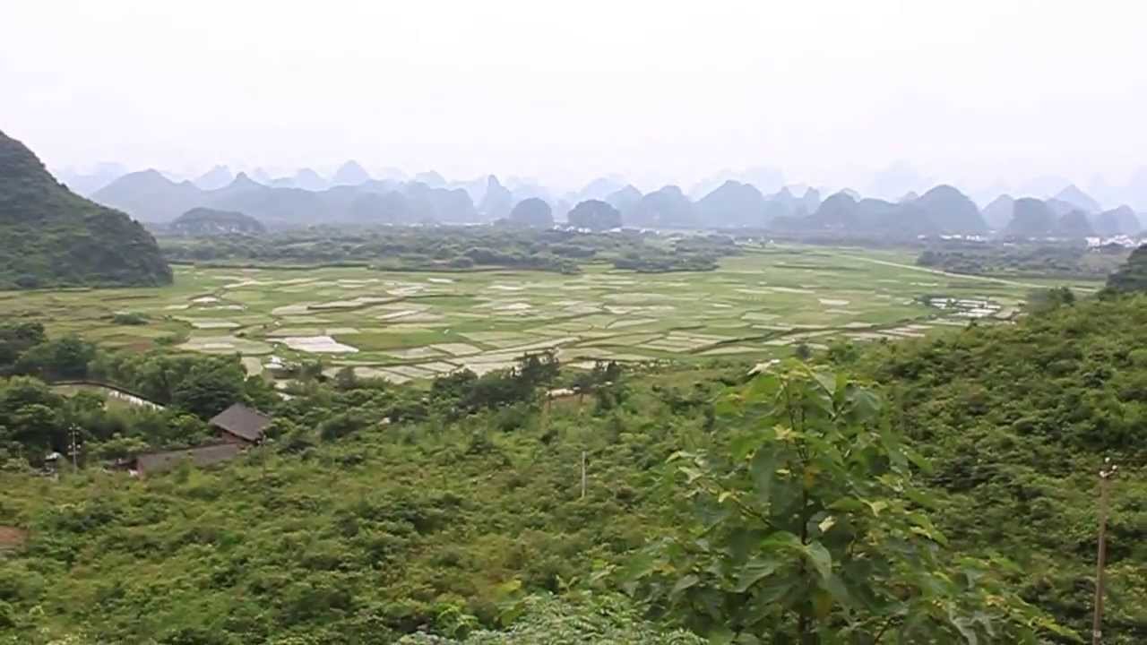 China - Karst landscape between Yangshou & Guilin