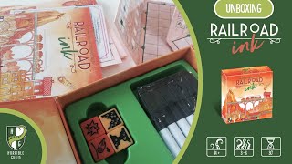 Unboxing Railroad Ink: Blazing Red Edition