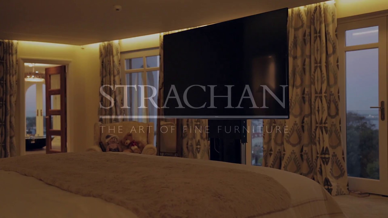 Hidden TV Inside Bed - Home Automation