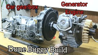 Dune Buggy Build Using Car Gearbox and Generator Engine