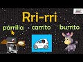 Estudiar, repasar, Silabas  rra ,rre,rri,rro,rru ,silaba RRA, RRE,RRI,RRO,RRU