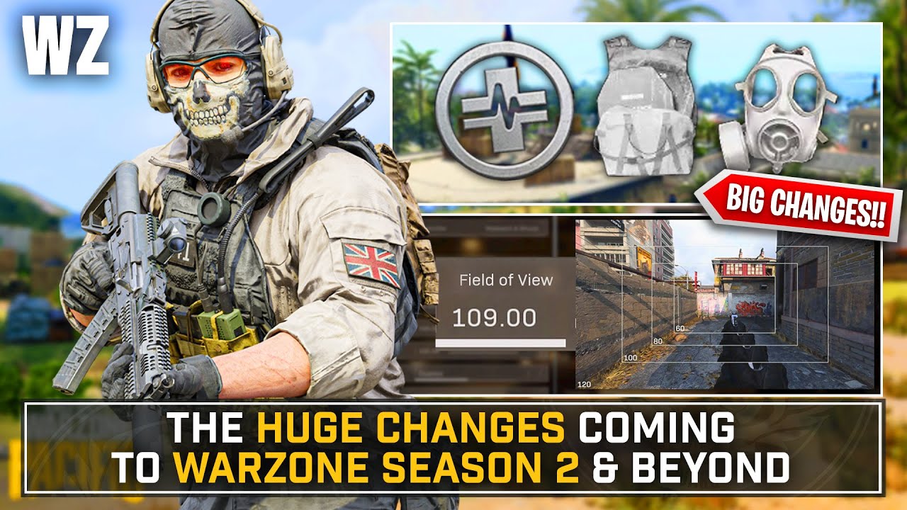 WARZONE SEASON 2 Is Bringing MASSIVE CHANGES To EVERYTHING... (FOV Fate, Armor & More Big Changes)