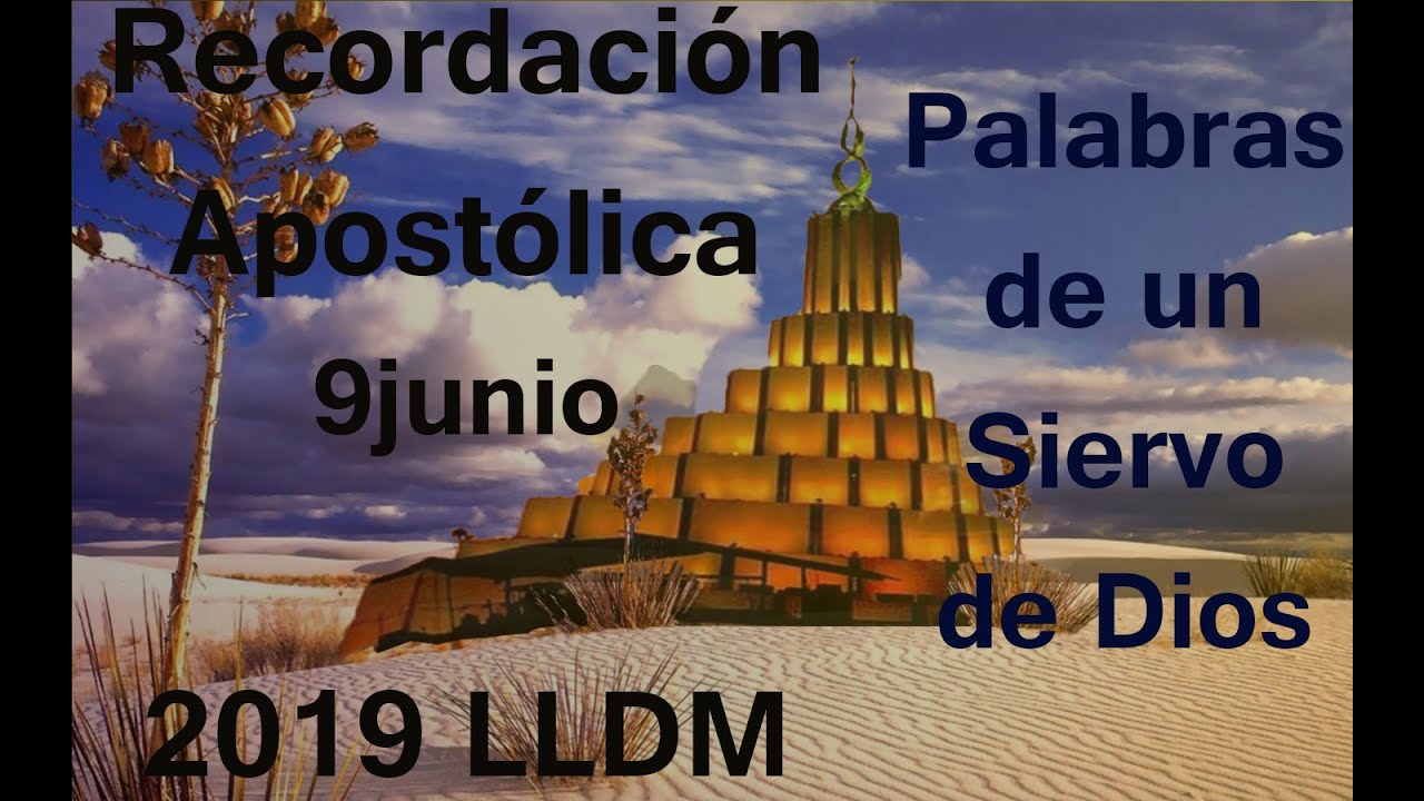 9 de junio 2019 de junio 2019 Lldm Lmm recordación apostólica temporary