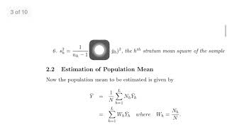 stratified Random Sampling1