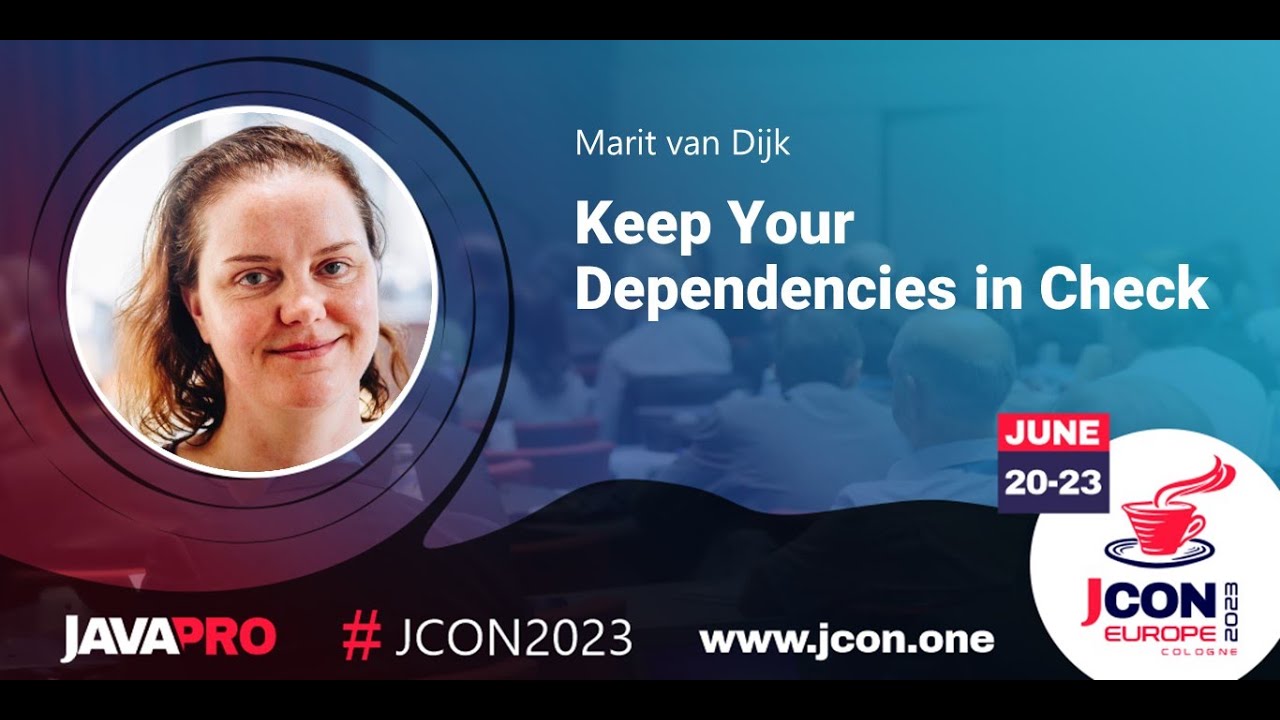 Keep Your Dependencies in Check | Marit van Dijk (EN) - YouTube