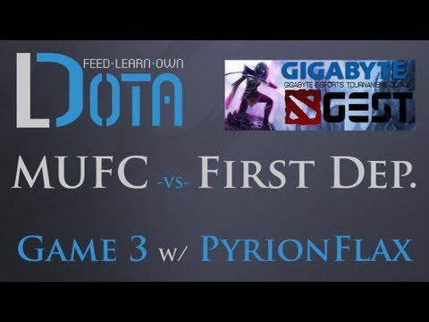 MUFC vs First Departure - Game 3 (GEST Dota 2 Playoffs)