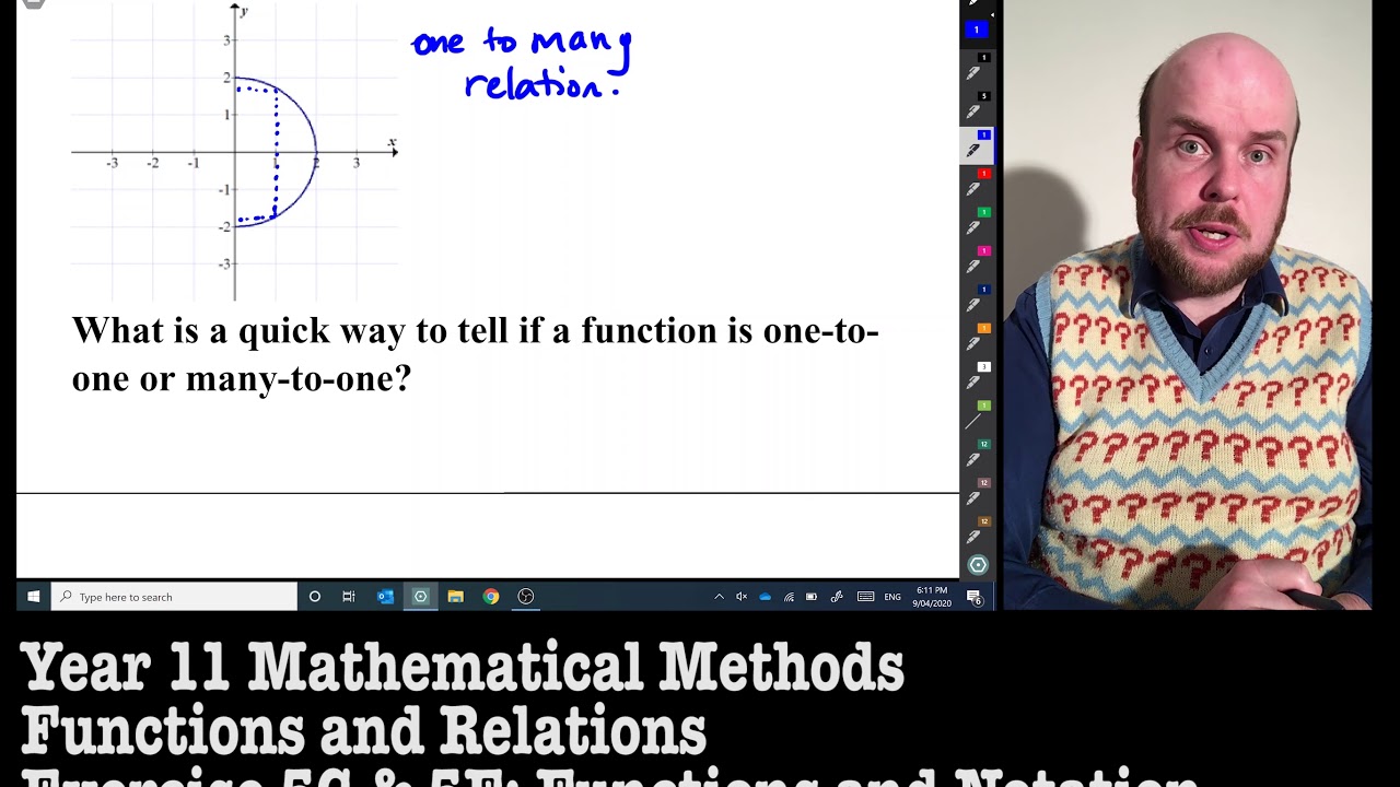 Exercise 5C - Functions and Notation - Part 1 - YouTube