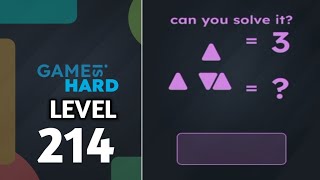 Game is hard level 214 walkthrough solution  screenshot 4