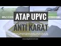 Kelebihan atap uPVC SKYDECK no.5 - tahan karat, korosi bahan kimia dan lebih awet